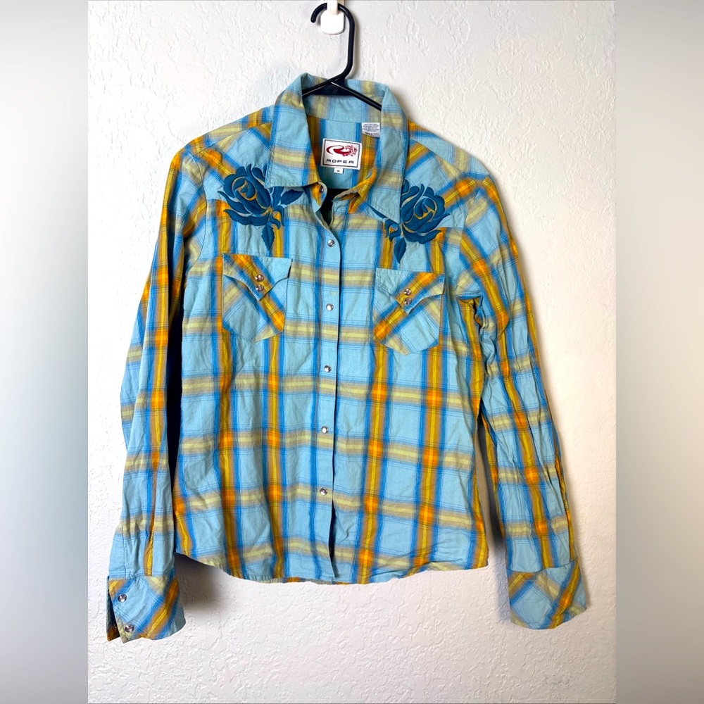 Roper Multicolor Plaid Shirt